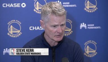 Steve Kerr Recaps Warriors Loss to Spurs | Nov. 23, 2024