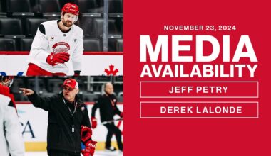 Jeff Petry & Derek Lalonde - Morning Skate Media | Nov. 23, 2024