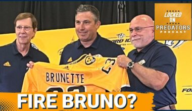 The Nashville Predators Have Serious Problems But It Isn't Time  to Fire Andrew Brunette (Yet)
