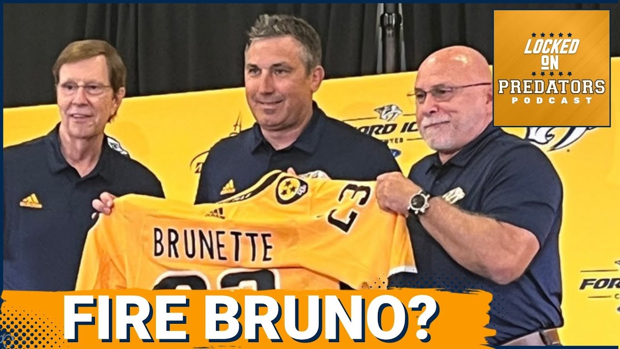 The Nashville Predators Have Serious Problems But It Isn't Time  to Fire Andrew Brunette (Yet)