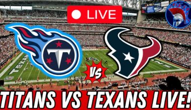 Tennessee Titans vs Houston Texans LIVE Play By Play and Reaction NFL Week 12