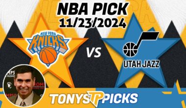 New York Knicks vs Utah Jazz  Pick 11/23/24 NBA Pick Prediction