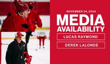 Lucas Raymond & Derek Lalonde Media Availability | Nov. 24, 2024