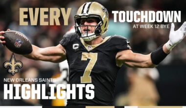 Every Touchdown at the Bye | New Orleans Saints Highlights