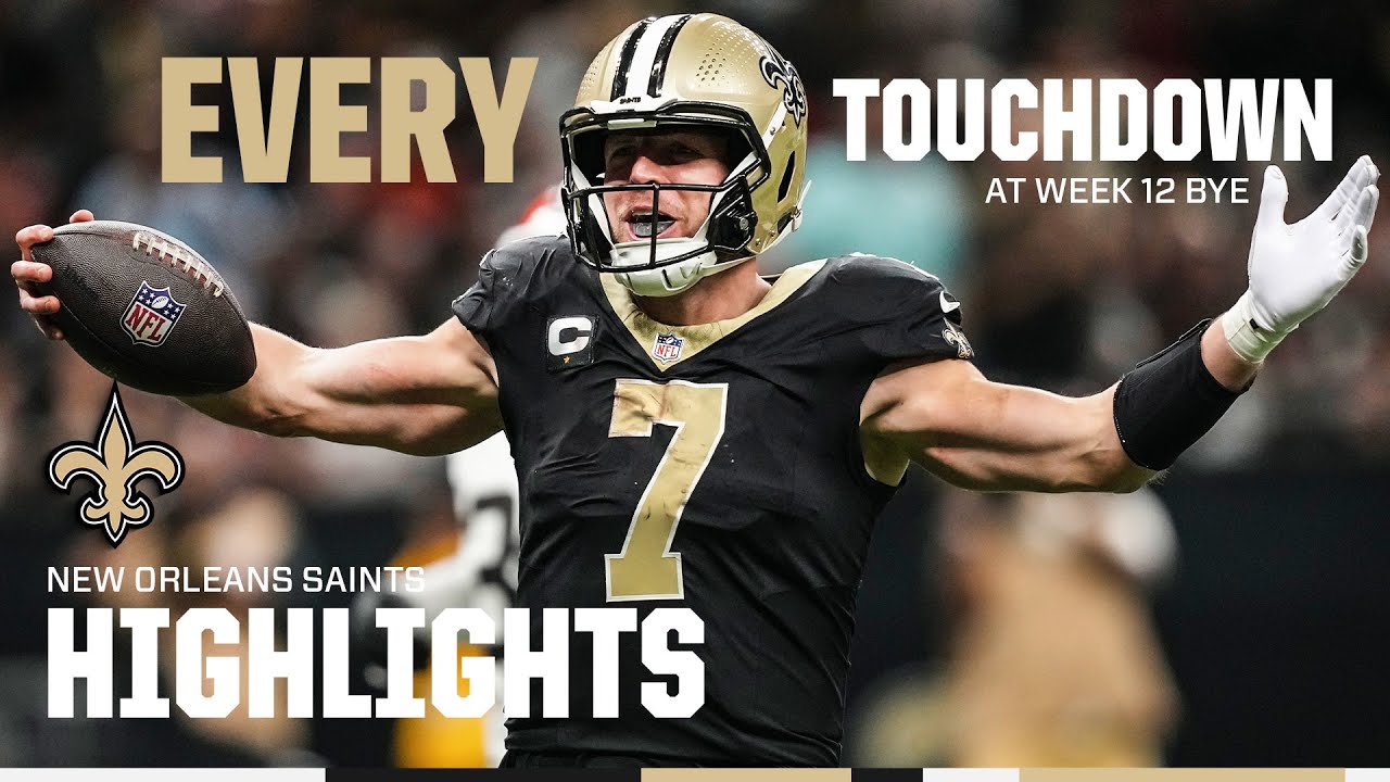 Every Touchdown at the Bye | New Orleans Saints Highlights