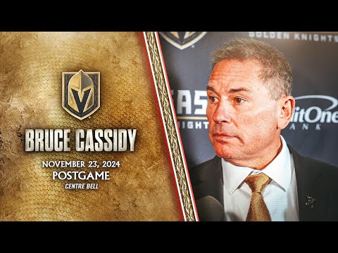 Bruce Cassidy Postgame 11/23: Finishing The Job