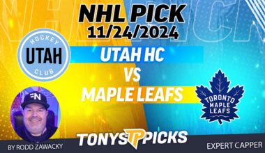 Utah Hockey Club vs Toronto Maple Leafs 11/22/24 NHL Betting Tips