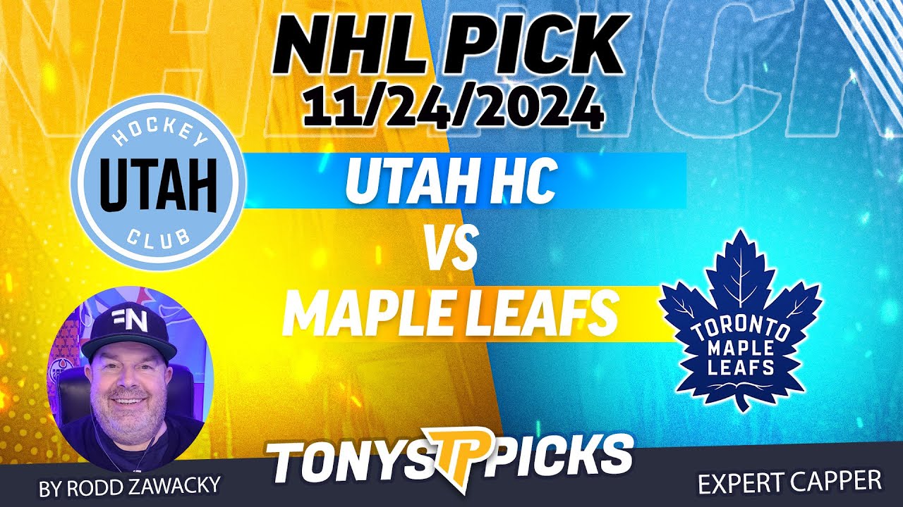 Utah Hockey Club vs Toronto Maple Leafs 11/22/24 NHL Betting Tips