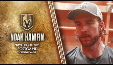 Noah Hanifin Postgame 11/20: Right Back At It Again Tomorrow With Another Huge Game