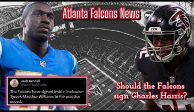 Atlanta Falcons sign Tyreek Maddox-Williams + Should Falcons sign Former 1st Round Pick?