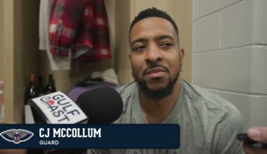 CJ McCollum on his first game back | Pelicans-Pacers Postgame 11/25/2024