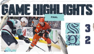 Seattle Kraken at Anaheim Ducks | 11/25 Game Highlights