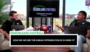 How did we see the Kubiak offense evolve in Week 11?