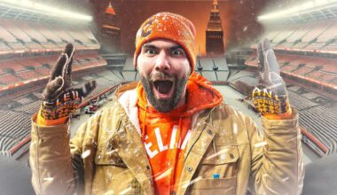 I Survived the WILDEST Cleveland Browns SNOW GAME EVER!