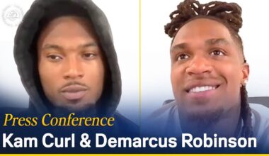 Kam Curl & Demarcus Robinson Recap Sunday's Matchup & Discuss How To Improve For Rest Of Season