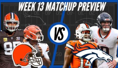Cleveland Browns vs Denver Broncos | Week 13 Preview