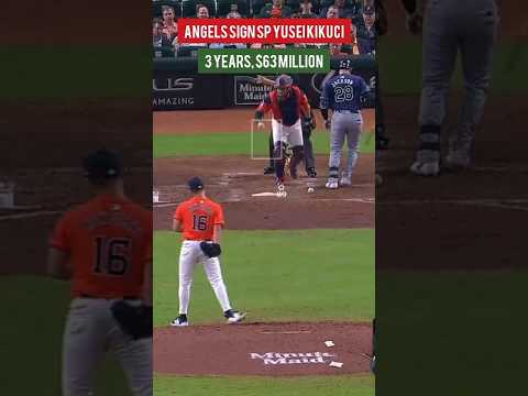LA Angels sign SP Yusei Kikuchi 🚨 #mlb #angels