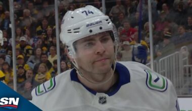 Canucks' Jake DeBrusk Scores On Bruins In Return To Boston