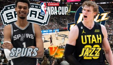 San Antonio Spurs vs Utah Jazz Live Play by Play & Scoreboard