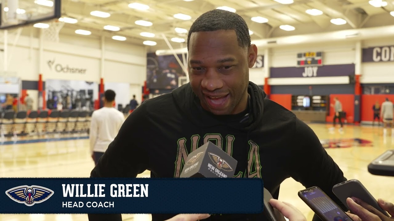 Willie Green on Elfrid Payton, Dejounte Murray's return | Pelicans Practice 11/26/24