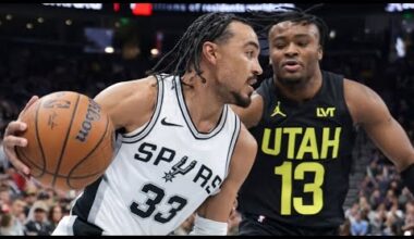 San Antonio Spurs vs Utah Jazz - Full Game Highlights | November 26, 2024 Emirates NBA Cup