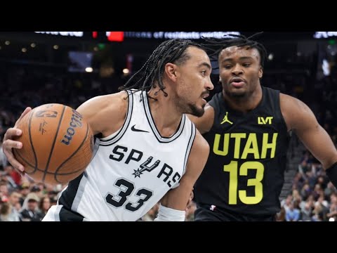 San Antonio Spurs vs Utah Jazz - Full Game Highlights | November 26, 2024 Emirates NBA Cup
