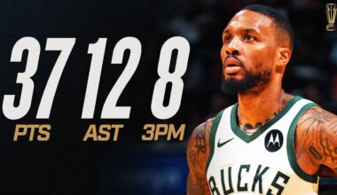Dame Lillard’s UNREAL Double-Double Performance! Bucks are 3-0 in Cup play! 🏆| November 26, 2024