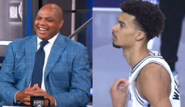 Chuck on Wemby "he's the only person in San Antonio that can't gain weight" 😂