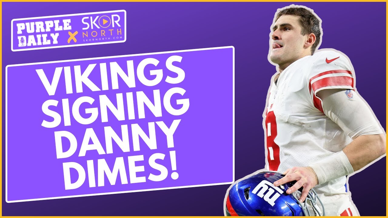 BREAKING: Minnesota Vikings sign QB Daniel Jones