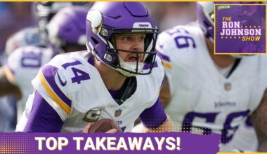 MAJOR TAKEAWAYS From Minnesota Vikings Win Over Chicago Bears | The Ron Johnson Show