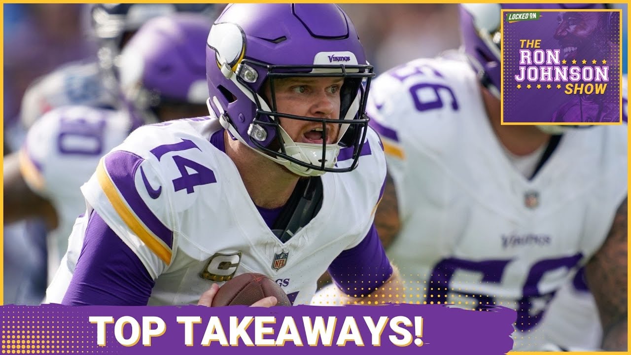 MAJOR TAKEAWAYS From Minnesota Vikings Win Over Chicago Bears | The Ron Johnson Show