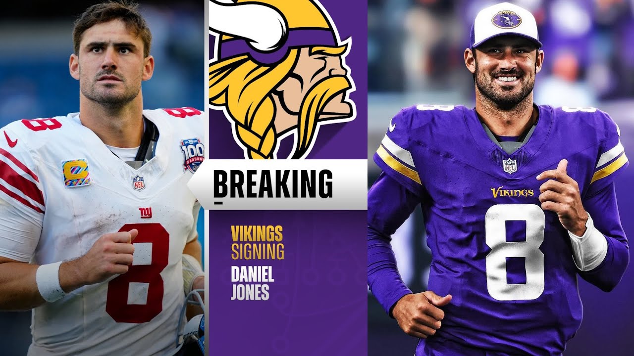 BREAKING: Minnesota Vikings Sign QB Daniel Jones!
