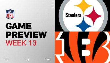 Pittsburgh Steelers vs. Cincinnati Bengals | 2024 Week 13 Game Preview