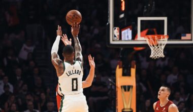 Highlights: Damian Lillard Scores 37 Points vs. Heat | 11.26.24