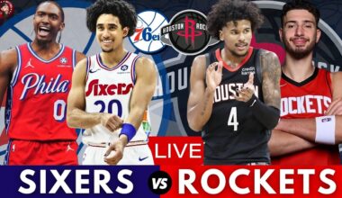 Philadelphia 76ers vs Houston Rockets Play-By-Play & Live Scoreboard