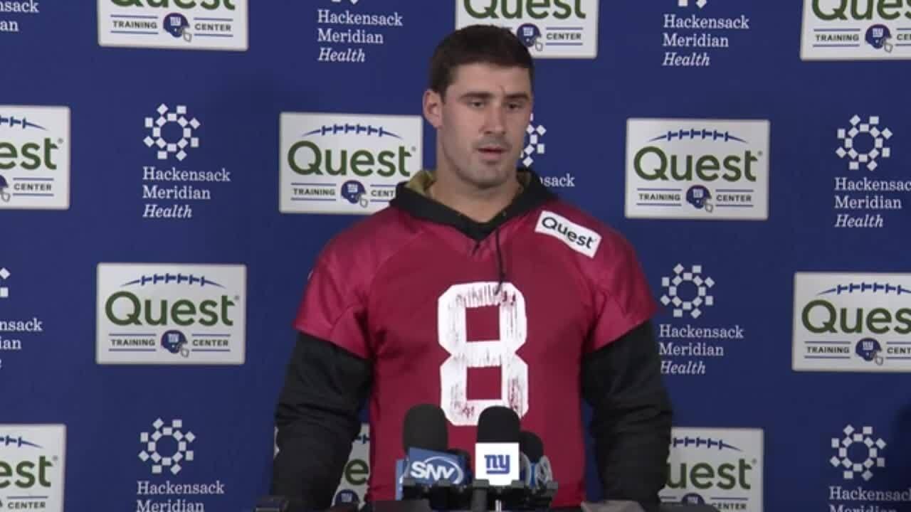 Daniel Jones: 'I take full responsibility' for lack of wins