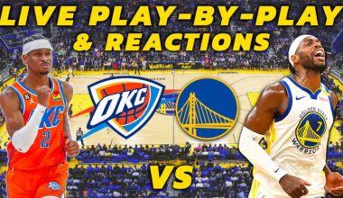 Oklahoma City Thunder vs Golden State Warriors | Live Play-By-Play & Reactions