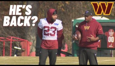 The Washington Commanders Just Got GREAT Injury News: