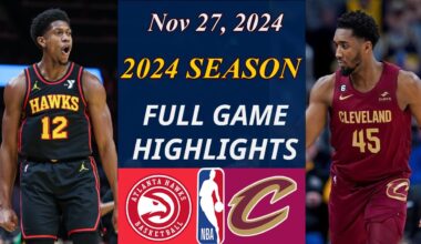 Cleveland Cavaliers Vs Atlanta Hawks Game Highlights  Nov 27, 2024 | NBA TODAY