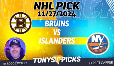 Boston Bruins vs New York Islanders 11/27/24 NHL Pick Today
