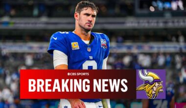 QB Daniel Jones signing with Minnesota Vikings | Breaking News
