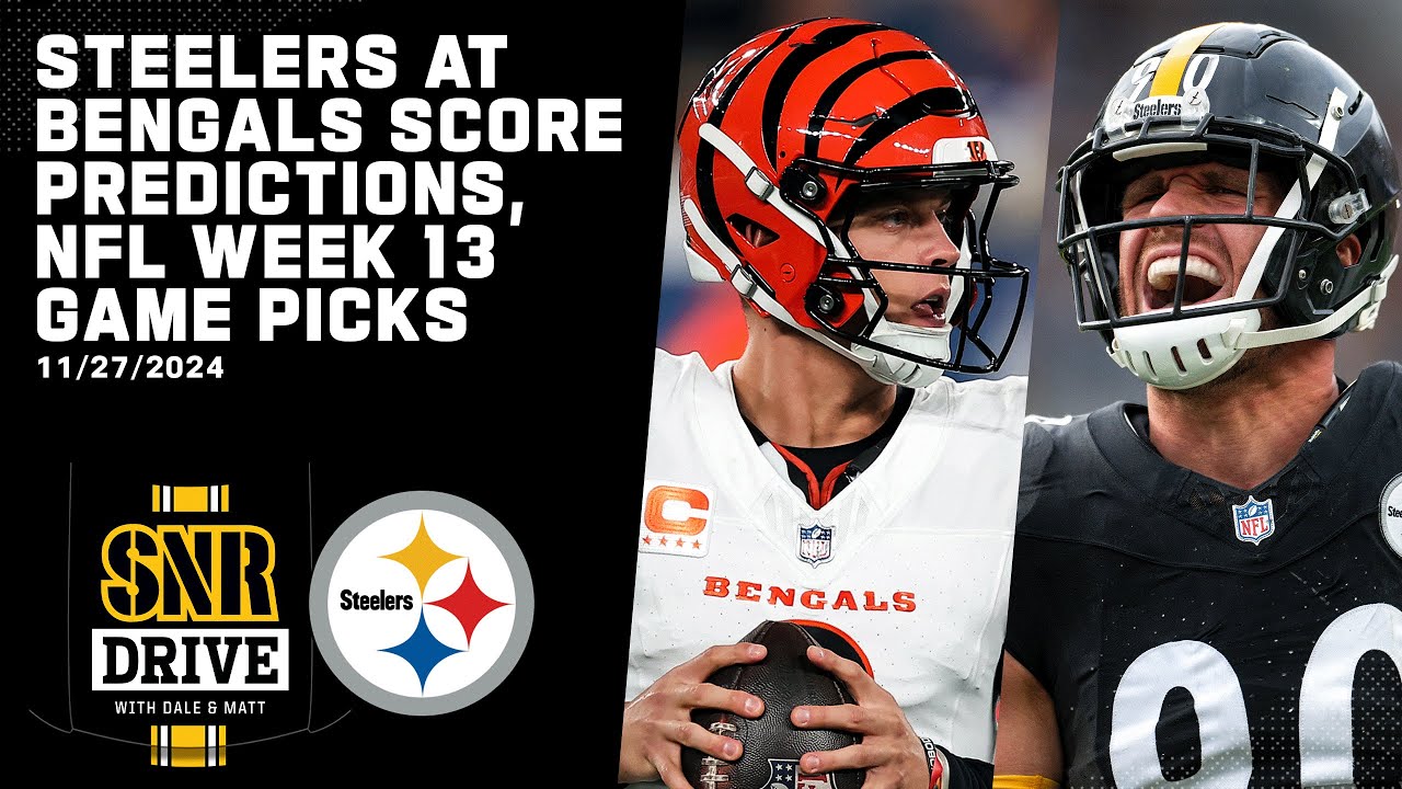Steelers-Bengals Injury Report Update, NFL Week 13 Game Picks | SNR Drive | Pittsburgh Steelers