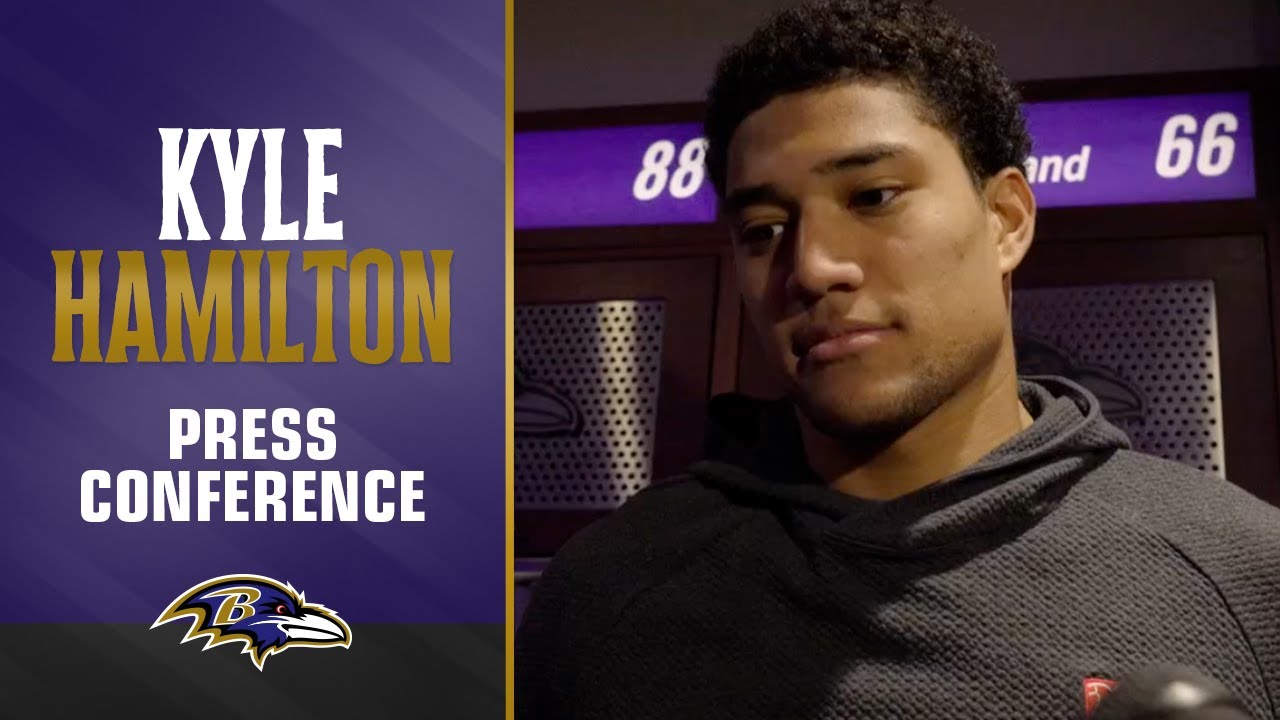 Kyle Hamilton on the Challenges Saquon Barkley Presents | Baltimore Ravens