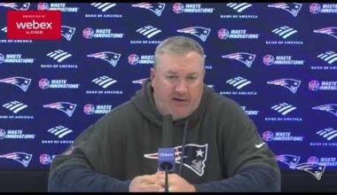 Alex Van Pelt: "Drake Continues to Develop." | Patriots Press Conference
