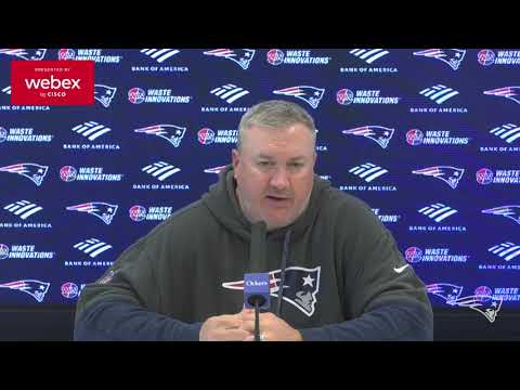 Alex Van Pelt: "Drake Continues to Develop." | Patriots Press Conference