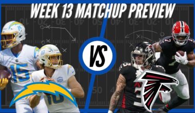 Los Angeles Chargers vs Atlanta Falcons | Week 13 Preview