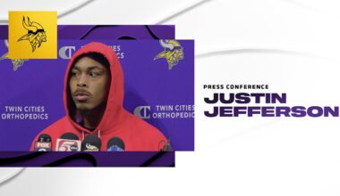 Justin Jefferson on Attention Received From Defenses & Quarterback Daniel Jones Joining the Vikings