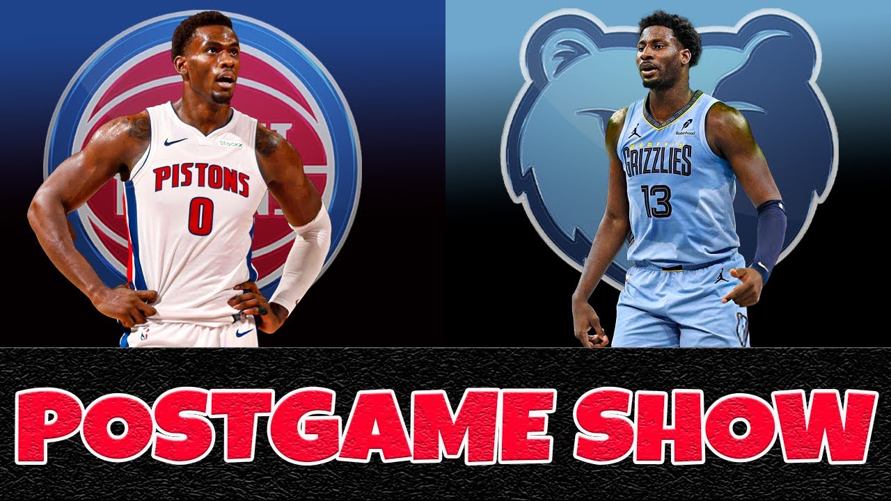 Detroit Pistons vs Memphis Grizzlies Postgame Show | Pistons Talk Podcast