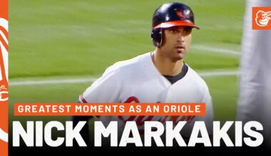 Nick Markakis' Greatest Moments as an Oriole | Baltimore Orioles