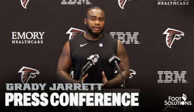 Grady Jarrett, Jessie Bates and more speak on Thanksgiving, prep for LA Chargers | Press Conferences